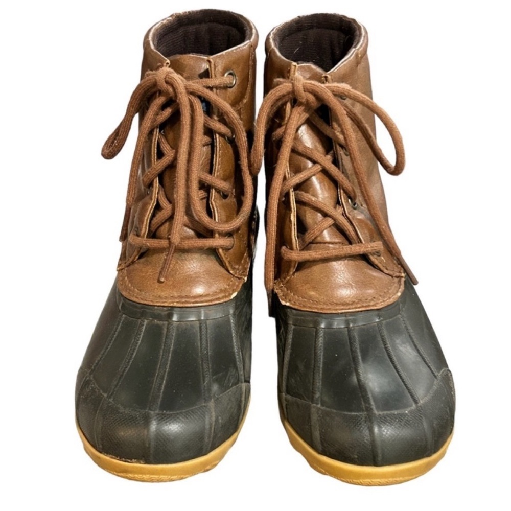 Sperry Lace Up Waterproof Port Boots
Size 3